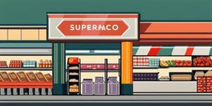 Lista de compras organizada y ahorro de dinero en el supermercado