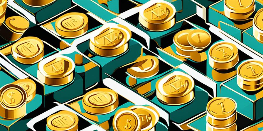 Monedas de oro en un frasco de ahorro